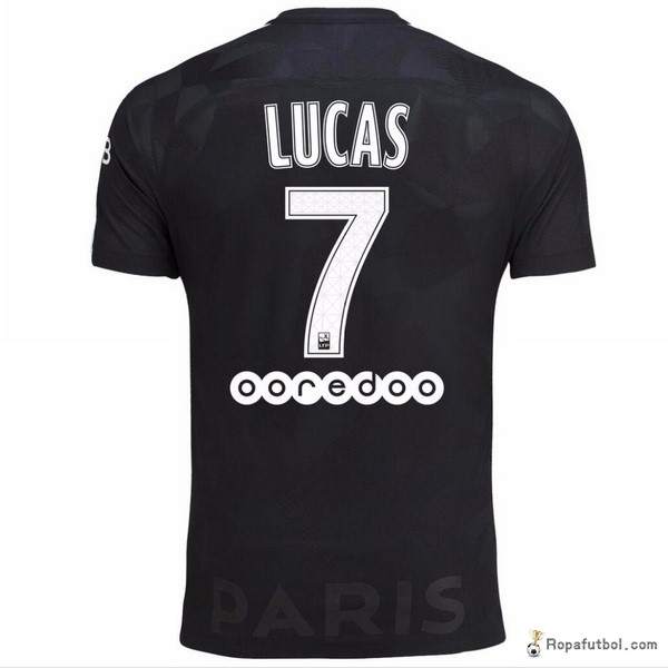 Camiseta Paris Saint Germain Replica Tercera Ropa Lucas 2017/18